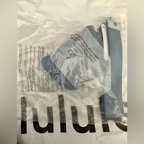 SOLD OUT EVERYWHERE: BNWT Lululemon Dual Pouch in Powder Blue and Utility Blue - Picture 8 of 11